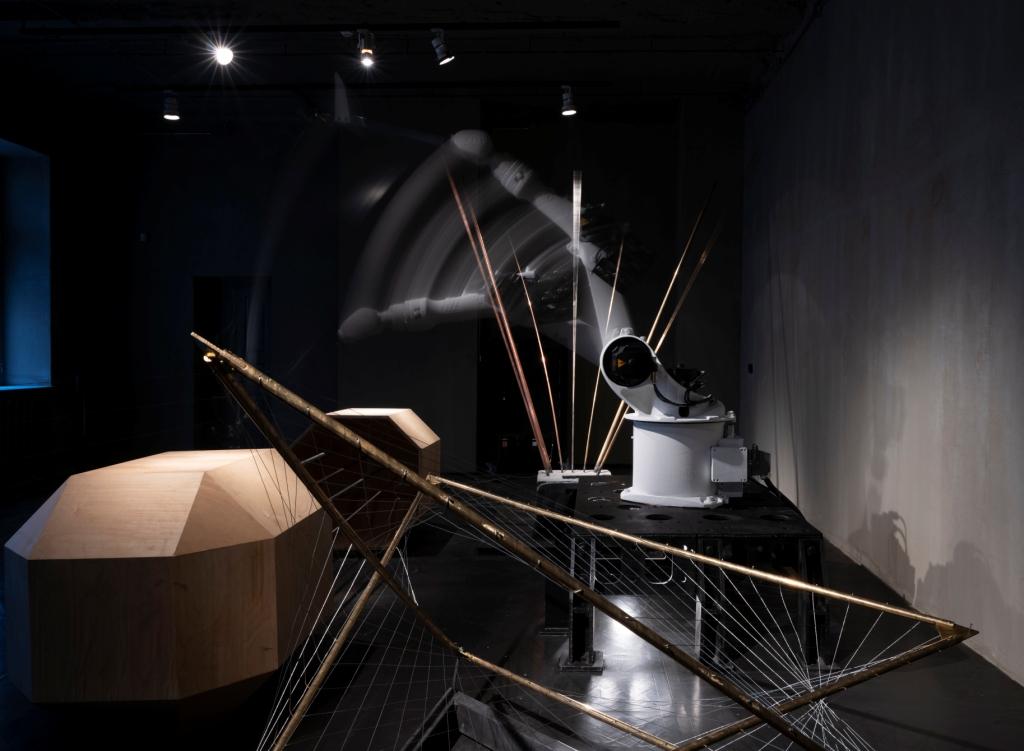 Installation Of The Architectural Studio VForm - SONUS EX In The GROUND SOLYANKA Gallery
